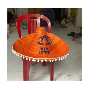 PRODUCTO POPULAR Sombrero Mexicano de Paja Hecho a Mano para Decoración de Fiestas, Minoristas, Organizadores de Eventos y Mercados Mayoristas Internacionales - Product Image 1