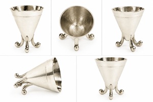 Aluminum Nickel Plated Shining Polish Modern Luxury Fancy Hot Sale Home Wedding Decorative Antique <b>Flower</b> <b>Vases</b> <b>For</b> Home Usage - Product Image 5