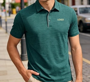 Camisas polo personalizadas para hombre de alta calidad, camisas polo de manga corta de algodón suave para hombre disponibles. - Product Image 4