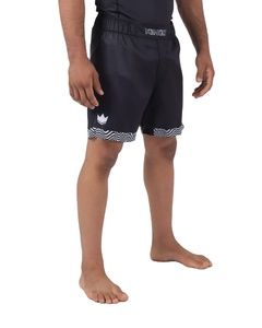 Academy Premium Spandex Fight Shorts para hombres Logotipo personalizado Sublimación Black Grappling BJJ MMA Mens Martial Arts Wear - Product Image 1