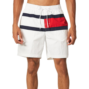 Shorts de plage pour hommes en coton 100% tricoté, respirant, à séchage rapide, imprimé par transfert thermique, teint uni, haute qualité, best-seller - Product Image 4