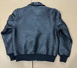 Mens Genuine Sheep Skin Leather Bomber Aviator Casual OEM Biker <b>Racing</b> Eco-Friendly Winter Crocheted Quick Dry Breathable <b>Jacket</b> - Product Image 5