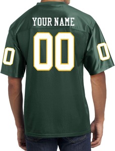 Wholesale Football Jerseys Polyester <b>Mesh</b> <b>Screen</b> Printing Custom Logo OEM Factory Breathable Durable Athletic Apparel - Product Image 6