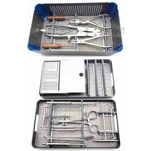 Kit de Instrumentos Ortopédicos Veterinarios Premium Miniatura con Fuente de Alimentación Manual, Set para Instalación de Fragmentos Pequeños - Product Image 1