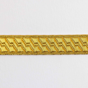 Premium Quality Gold Mylar Braid French <b>Wire</b> <b>Ribbon</b> Twisted Fringe Custom Made Eco-Friendly Embroidered Tassel Shoes Trim Alpha - Product Image 4