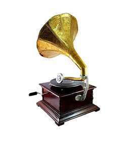 Tocadiscos de Madera Vintage, Reproductor de Música de Estilo Antiguo Clásico, Decoración para el Hogar - Product Image 3