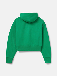 เสื้อสเวตเชิ้ตแขนยาวผู้หญิงแบบใหม่ สไตล์ลำลอง สีพื้นเรียบ คุณภาพสูง มีกระเป๋า เหมาะสำหรับเล่นกีฬา - Product Image 4