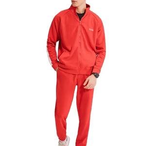 Conjunto Deportivo de Dos Piezas para Hombre, de Alta Calidad, con Forro Polar de Algodón, para Gimnasio, Fitness, Entrenamiento y Jogging - Product Image 1