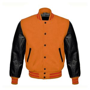 Custom Men's Premium Wool <b>Coach</b> Jacket Casual Team Outerwear Private Label OEM Manufacturer - Product Image 4