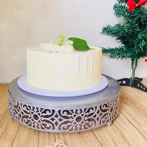 Traditional Elegant Stainless Steel Eco-friendly Customizable <b>Cake</b> <b>Stand</b> for Dessert Display Party and Home Use - Product Image 6