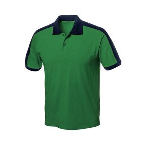 Camiseta Polo de Trabajo de Algodón y Poliéster con Cuello Acanalado para Adultos, Impresión por Transferencia de Calor, Logotipo Personalizado - Product Image 3