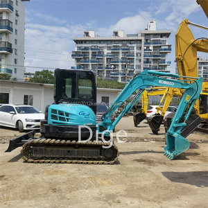 KOBELCO SK55 5 tonnes Mini pelle 2023 japon nouveauté haute qualité moteur d'origine seconde main EPA CE certifié faible travail - Product Image 3