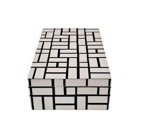 Caja de Joyería Decorativa Hecha a Mano con Diseño Marroquí de Flor de Amor con Incrustaciones de Hueso Ecológica, Decoración para Mesa del Hogar, Año Nuevo - Product Image 3