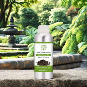 Aceite esencial de pimienta negra de grado terapéutico de calidad superior 100% ACEITE DE Piper Nigrum puro y Natural para aromaterapia - Product Image 3