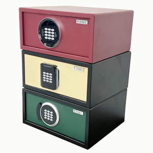 <span class=keywords><strong>Coffre</strong></span>-fort d'hôtel Yosec 15 pouces pour ordinateur portable avec 1 000 points d'accès et historique d'événements, clavier rétroéclairé, boîte de sécurité moderne et colorée pour chambre d'hôtes - Product Image 5