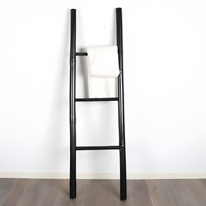 Eco friendly home accessories natural bamboo <b>ladder</b> hand-crafted <b>ladders</b> for bedroom bathroom - Product Image 2