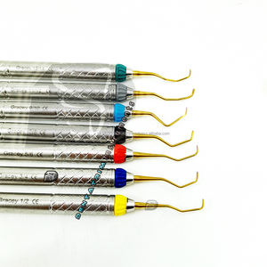 Cureta Periodontal Gracey de Alta Calidad, Juego de Curetas Gracey con Logotipo y Diseño Personalizados, Instrumentos Dentales Periodontales con Certificación CE - Product Image 2