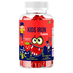 Gomitas de hierro para niños más vendidas, ricas en hierro, vitaminas y minerales, suplemento saludable en gomitas, proveedor mayorista de marca privada en India. - Product Image 3