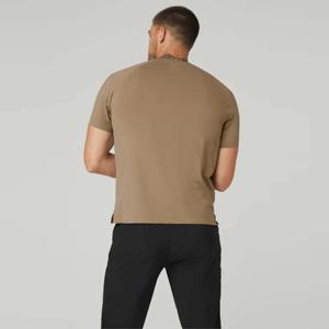 Camiseta Deportiva de Microfibra para Hombre, Secado Rápido, Absorbe la Humedad, Ropa Deportiva de Alto Rendimiento con Manga Corta, Camiseta para Gimnasio y Entrenamiento - Product Image 1