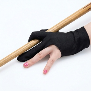 Guantes de Snooker para Hombre, de la Mejor Calidad, Antideslizantes, de 3 Dedos, Transpirables, de Color Sólido, Unisex - Product Image 6