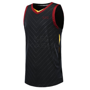 Maillot de basketball personnalisé pour équipes sportives – Respirant, anti-humidité, en tissu mesh à flux d'air, sans manches, pour l'entraînement et la pratique - Product Image 2