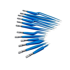 Juego de Pinzas Bipolares Tipo Bayoneta y de Irrigación Reutilizables Antiadherentes de 12 Piezas, Herramientas Manuales de Acero Inoxidable de Alta Calidad de Grado Quirúrgico - Product Image 6