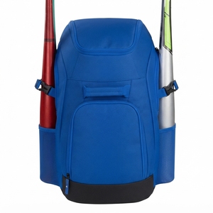 Mochila Blanca, Roja y Azul de 600D con Compartimento Frontal con Cierre, Bolsillos Laterales, Capacidad de 50-70L - Product Image 5