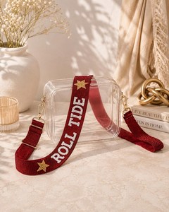 Custom Beaded Purse <b>Strap</b> Game Day Bag <b>Strap</b> Beaded Bag <b>Strap</b> Personalized Beaded <b>Strap</b> Sports Team Purse <b>Strap</b> Gift - Product Image 1
