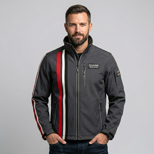 New Custom <b>Racing</b> Motorcycle <b>Jackets</b> Windproof Motorcycle auto <b>Racing</b> wear Softshell <b>Jacket</b> For Man - Product Image 3