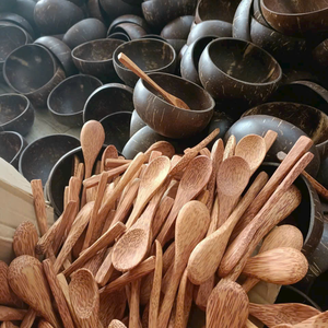 Bol en noix de coco en gros, fait main, naturel, écologique, fournisseur durable, bol de service pour la cuisine, vente en gros - Product Image 3