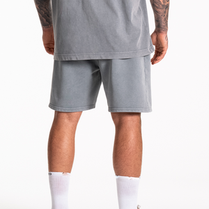 Shorts de sport décontractés taille haute 100 % coton avec logo personnalisé, écologiques, séchage rapide, respirants, côtelés, sans coutures, pour le yoga et le cyclisme - Product Image 3