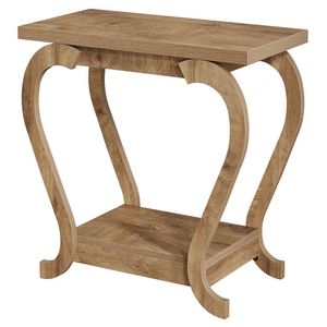 Storage Rack <b>Side</b> Table Tea or Coffee Table with Hidden Compartment - Product Image 5