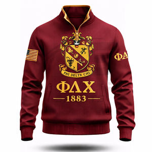 Suéteres Personalizados Premium con Bordado de Letras Griegas, Sudadera para Fraternidades, Suéter con Letras Griegas para Hombres y Mujeres - Product Image 1