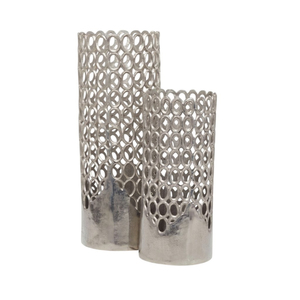 Jarrones y Macetas de Metal Dorado de Estilo Antiguo, Decorativos y Ecológicos para Mesa, Ideales para Decoración del Hogar - Product Image 6