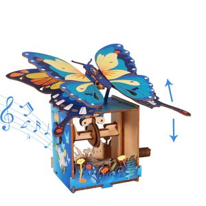 Kit Modello 3D Fai-da-Te in Legno, Carillon con 'You Are My Sunshine' per Regali di Compleanno, Natale e Festività - Product Image 4