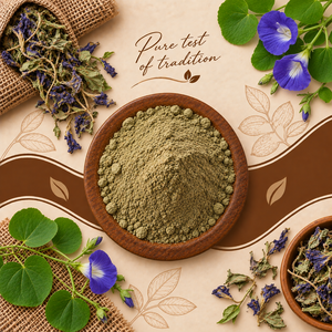 Polvo de Shankhpushpi 100% Puro y Natural, Hierba Seca en Polvo, Ingrediente Botánico Ayurvédico para Formulaciones Herbales y Venta al por Mayor - Product Image 1