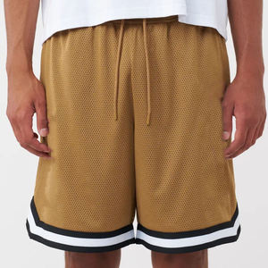 Shorts de sport décontractés respirants en maille unie pour hommes, séchage rapide, style hip-hop, collection été 2026 – Vente en gros - Product Image 6