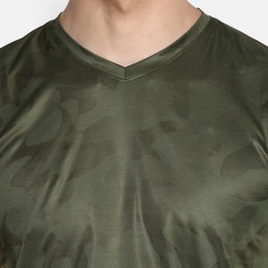 Camiseta de Hombre en Algodón 100% Sostenible, Cuello en V, Estilo Urbano, Ultra Suave, Secado Rápido, Transpirable, Ligera, Informal y Básica - Product Image 6