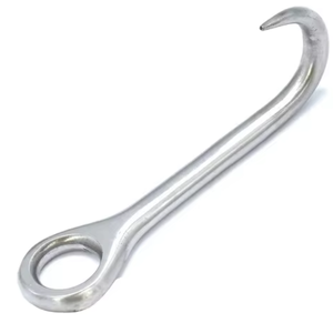 Crochets opératoires pour vaches et veaux, chirurgicaux, réutilisables, durables, tailles variées, à bout arrondi/pointu, pour l'élevage bovin, l'agriculture et l'utilisation vétérinaire - Product Image 3