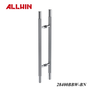 Stainless Steel 3 Column Locking Push Pull <b>Door</b> <b>Handle</b> Locking Ladder Pulls - Product Image 5