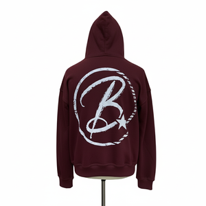 Sudadera con capucha verde menta extragrande personalizada al por mayor, de algodón 100% de alto gramaje, estilo streetwear con hombros caídos, de forro polar para hombre - Product Image 6