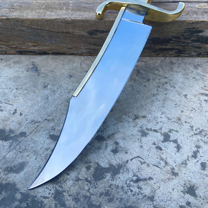Couteaux Bowie à lame pleine longueur avec lame polie et construction de poignée robuste pour les aventures de camping en plein air et l'équipement de randonnée - Product Image 4
