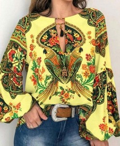 Nouvelle Blouse Décontractée Coréenne Vintage pour Femme, Manches Longues Bouffantes, Dentelle Avant, Couleur Unie, Printemps Automne - Product Image 4