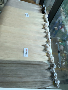 Extensiones de Cabello Humano Virgen de Lujo, 100g, 30 Pulgadas, Ondulado Natural, Color Marrón, Doble Trama, Sedoso y Sin Caída - Product Image 3