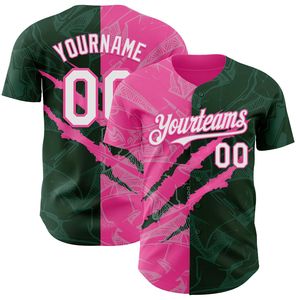 Maillot de baseball personnalisé antibactérien 100% coton biologique col en V manches courtes avec logo du nom de l'équipe et positions (manche gauche/avant/dos) - Product Image 3