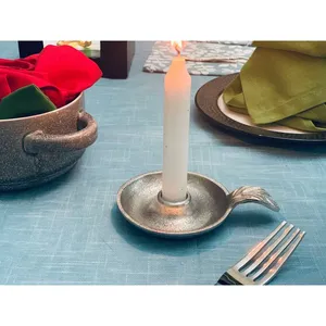 Handmade Iron <b>Candle</b> Holder for Premium Office Interior Design for Table Centerpiece Christmas - Product Image 5