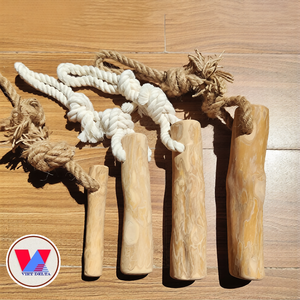 Palos de madera de café natural para masticar para perros, varios tamaños de 12 cm a 27 cm, juguete para masticar para perros pequeños, medianos y grandes - Product Image 1