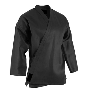 karate uniform lightweight cotton gi breathable training outfit karate uniform cotton martial arts practice gi <b>comfortable</b> fit - Product Image 5