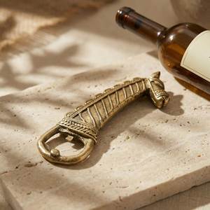 Premium Nyxora Atelier Wooden Handle Aluminum Metal Eco-Friendly Modern Bottle Opener for Beer Soda <b>Bar</b> <b>Tools</b> - Product Image 1