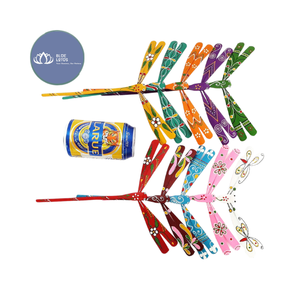 Libélula de Bambú de Alta Calidad – Artesanía de Equilibrio Hecha a Mano para Decoración de Sala de Estar y Jardín - Product Image 1